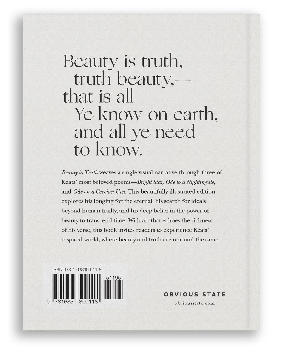 Beauty is Truth