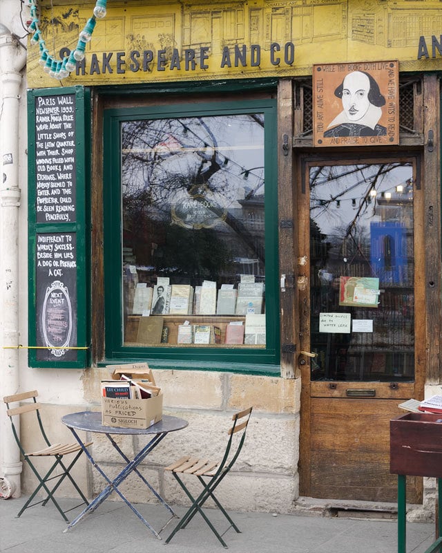 Paris Photography, Shakespeare and Co Paris Print Extra Large Wall Art Prints, Paris Wall Decor, Literary Gift for English Major