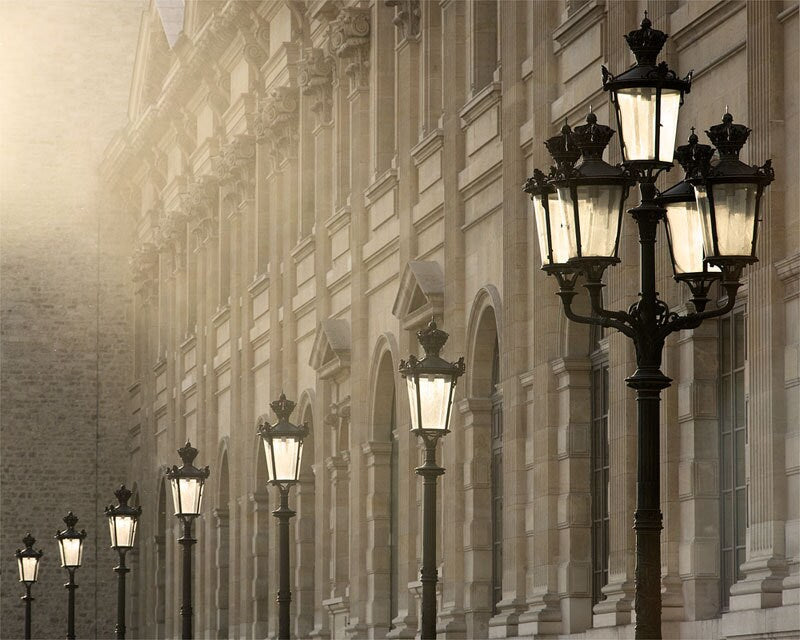 Paris Photography, Last Light" Paris Print Extra Large Wall Art Prints, Paris Wall Decor
