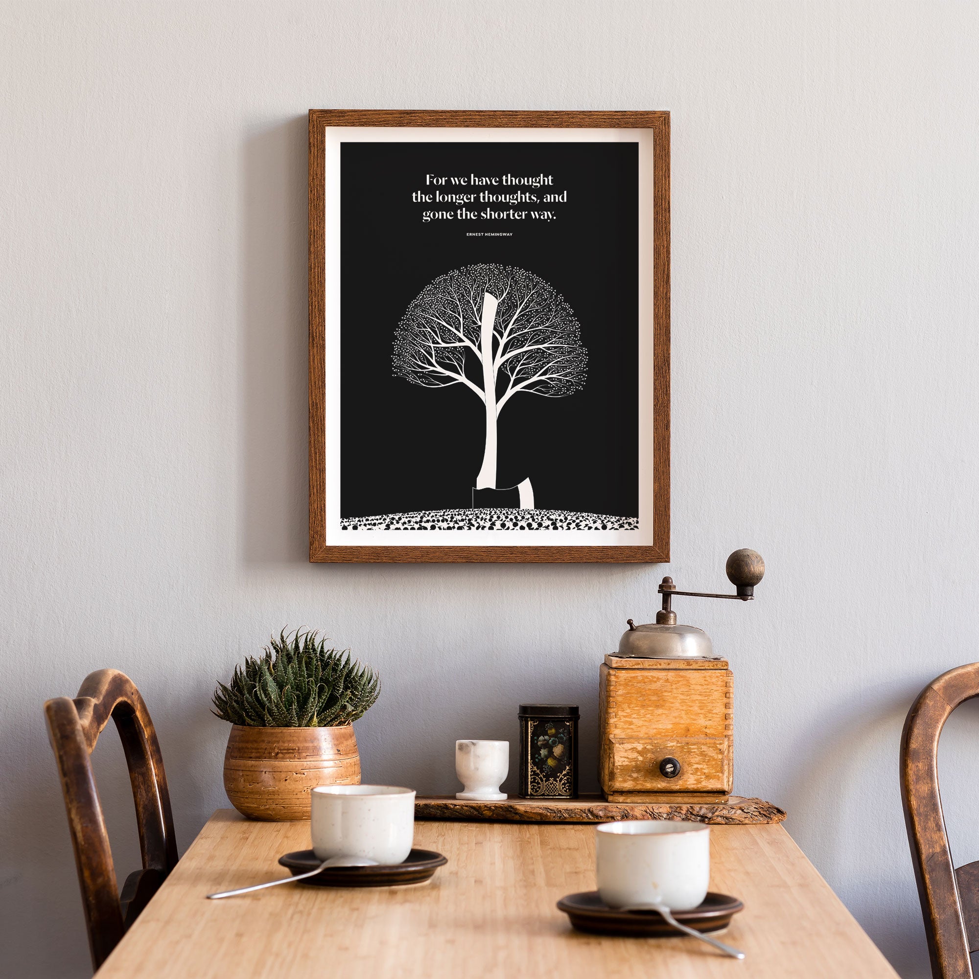 Ernest Hemingway Print