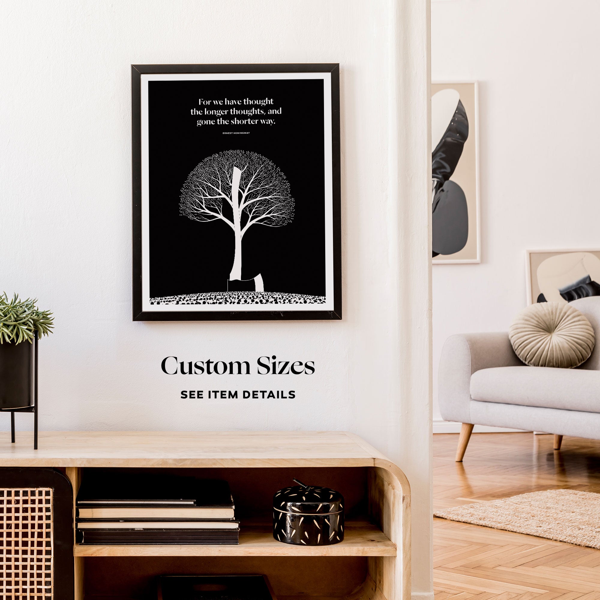 Ernest Hemingway Print